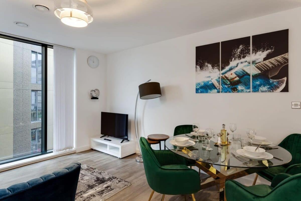 Stunning Modern 1Br Flat In Central Birmingham Ngoại thất bức ảnh