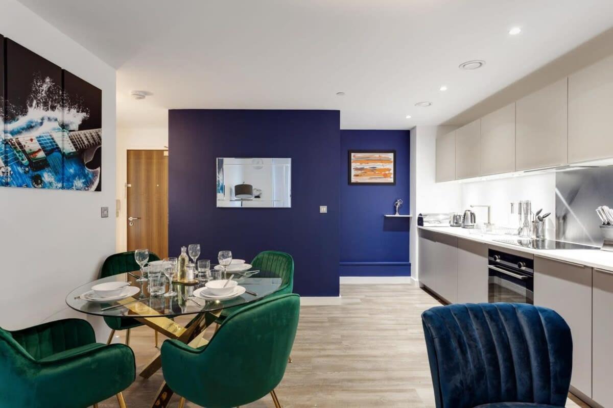Stunning Modern 1Br Flat In Central Birmingham Ngoại thất bức ảnh