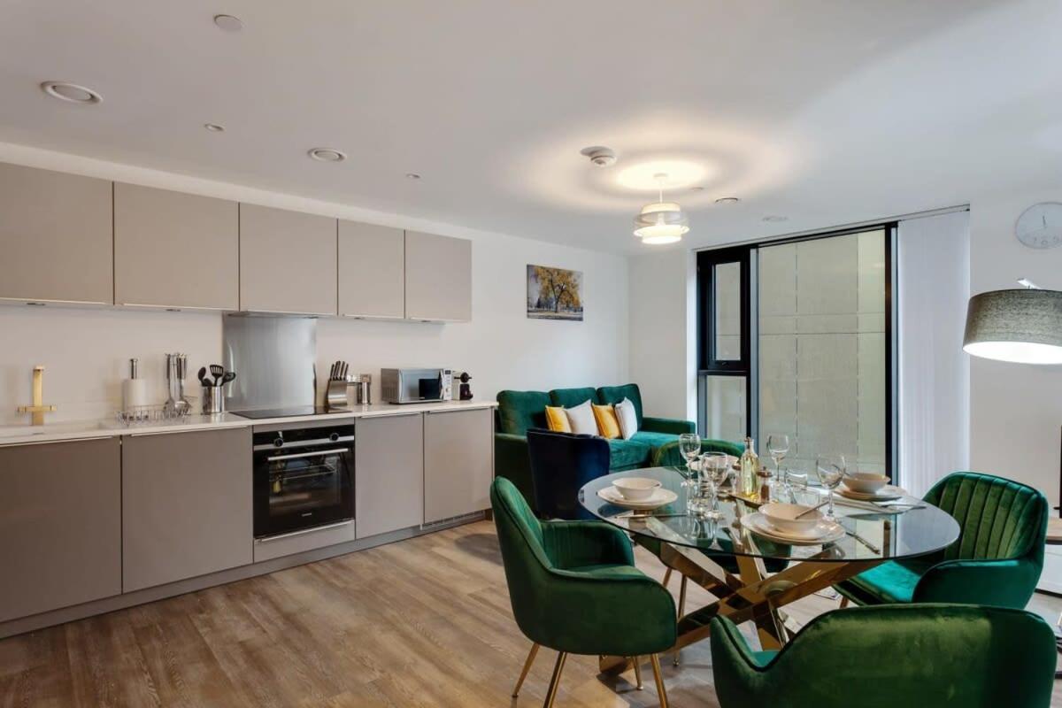 Stunning Modern 1Br Flat In Central Birmingham Ngoại thất bức ảnh